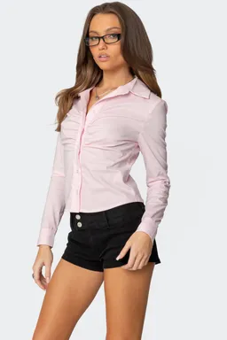 Camisa entallada delphina de Edikted en Camisas para argentina