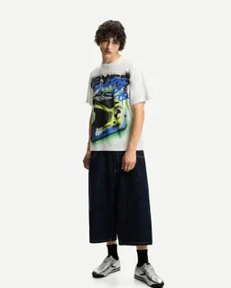 Remera manga corta estampada de Bershka en Remeras y Polos para argentina