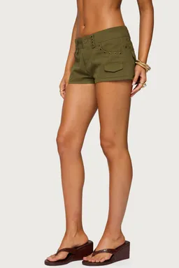 Shorts hazen tiro bajo de Edikted en Shorts para argentina