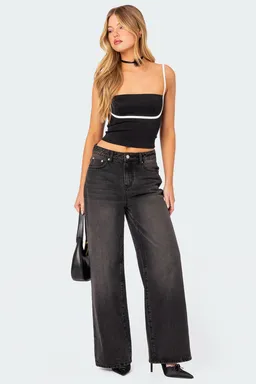 Musculosa con tiras yang de Edikted en Tops para argentina