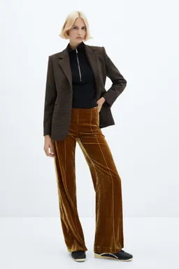 Pantalón terciopelo costuras de Mango en Pantalones para argentina