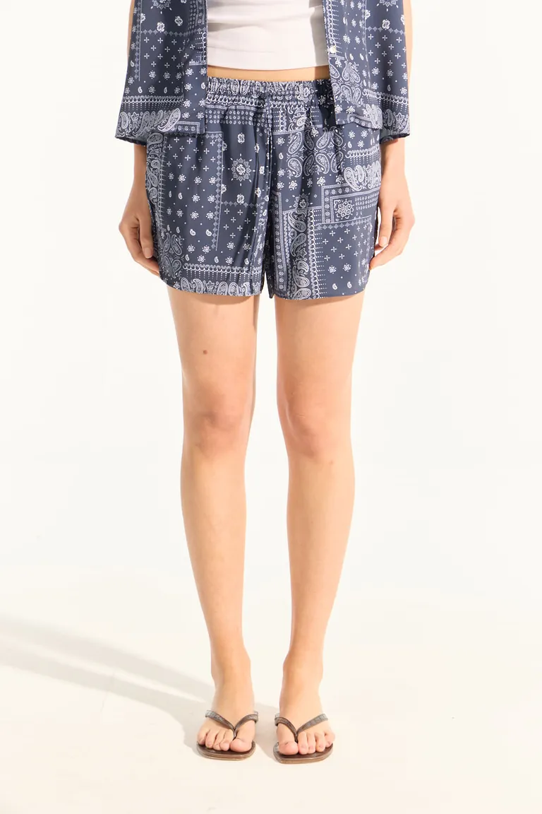 Conjunto de pantalón corto y top con estampado bandana en tendencia para el verano de Portsaid en Pijamas y Sleepwear para argentina