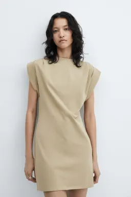 Vestido punto manga dobladillo de Mango en Vestidos para argentina
