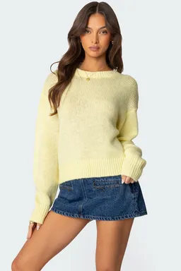 Sweater tejido oversized kyrah de Edikted en Buzos y Sweaters para argentina