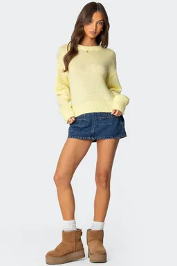 Sweater tejido oversized kyrah de Edikted en Buzos y Sweaters para argentina