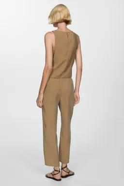 Pantalón recto modal de Mango en Pantalones para argentina