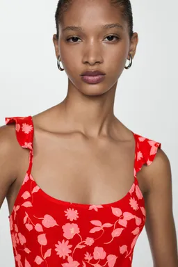 Vestido largo estampado de Mango en Vestidos para argentina