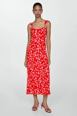 Vestido largo estampado de Mango en Vestidos para argentina