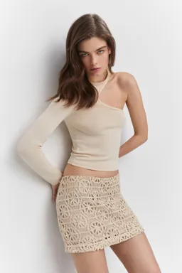 Minifalda crochet de Mango en Faldas para argentina