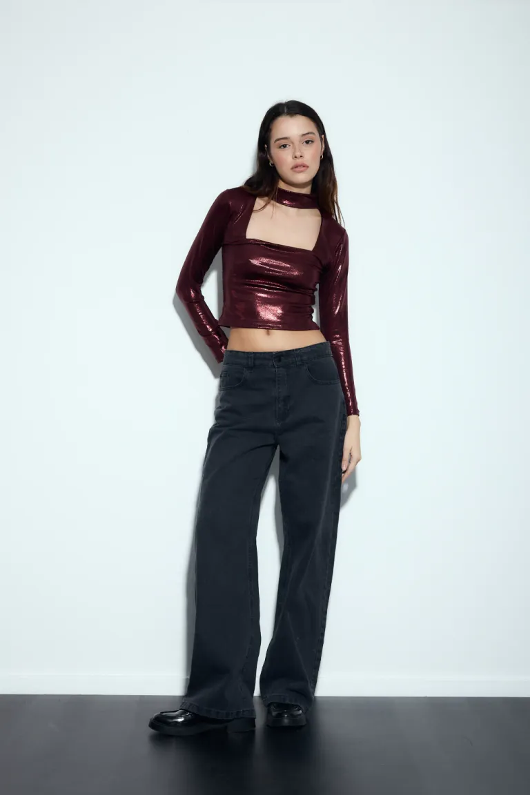 Top gladys con recorte de Audaz en Tops para argentina