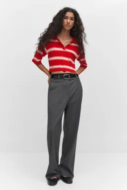Sweater estilo polo rayas de Mango en Tops para argentina