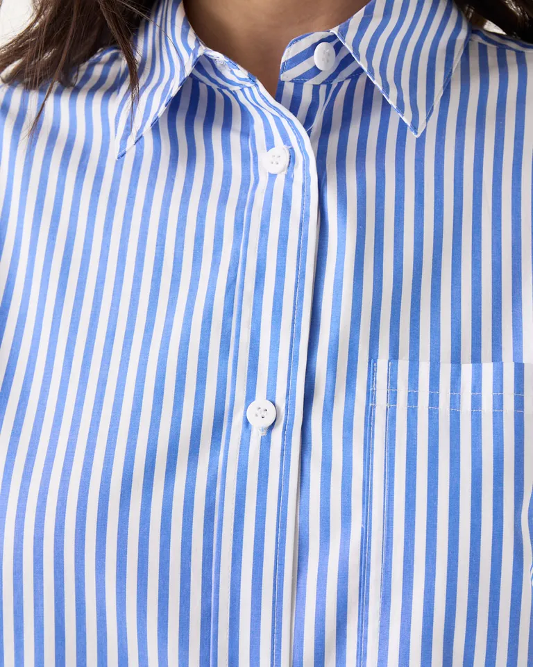 Camisa de corte holgado con diseño a rayas y botones frontales de Furzai en Camisas para argentina