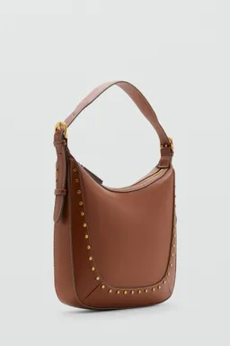 Bolso hombro tachuelas de Mango en Bolsos y Carteras para argentina