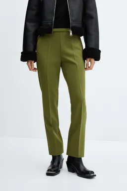 Pantalón recto cinturón de Mango en Pantalones para argentina