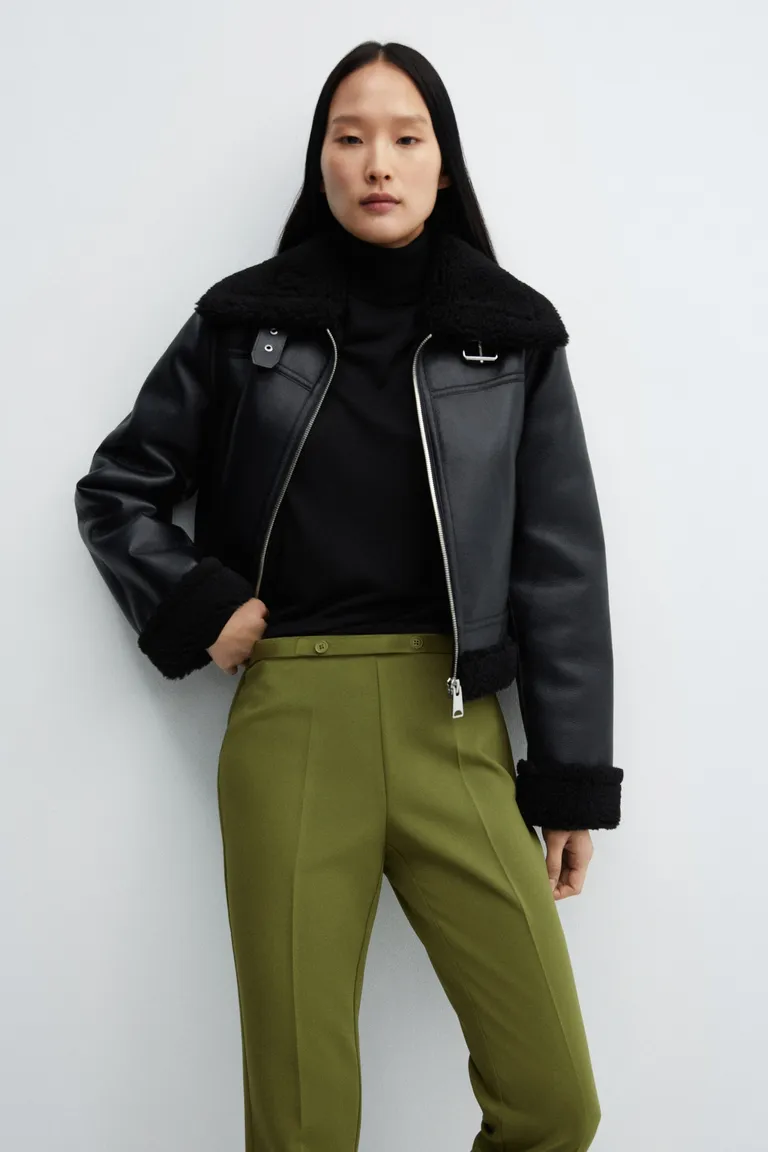 Pantalón recto cinturón de Mango en Pantalones para argentina