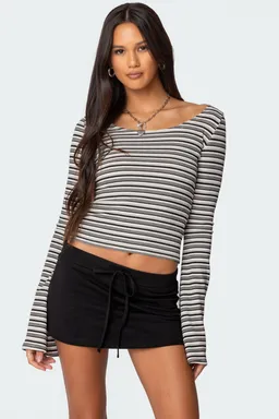 Top rayas lilia de Edikted en Tops para argentina