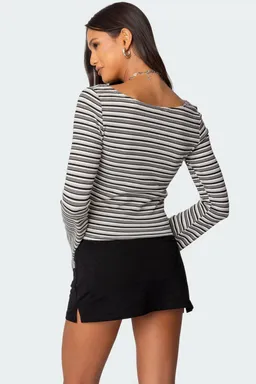Top rayas lilia de Edikted en Tops para argentina