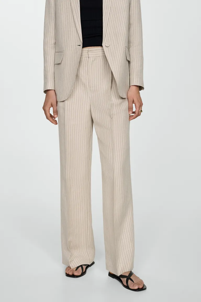 Pantalón traje rayas de Mango en Pantalones para argentina