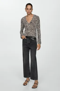 Blusa animal print de Mango en Blusas para argentina