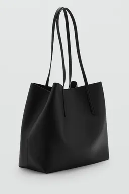 Bolso shopper efecto abatanado de Mango en Bolsos y Carteras para argentina