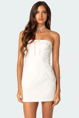 Mini vestido corset poplin de Edikted en Vestidos para argentina