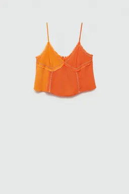 Top abalorios contrastantes de Mango Teen en Tops para argentina