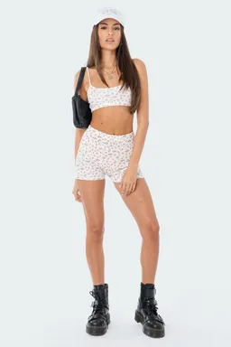 Shorts nido abeja primrose de Edikted en Shorts para argentina