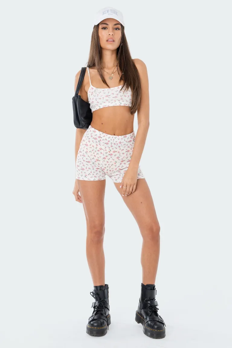 Shorts nido abeja primrose de Edikted en Shorts para argentina