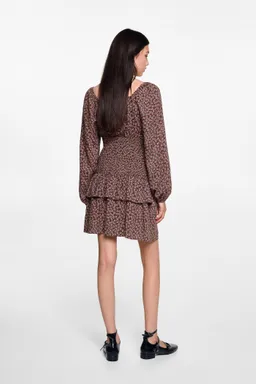 Vestido floral con volantes de Mango Teen en Vestidos para argentina