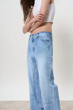 Jean denim straight landon de Magda en Pantalones para argentina