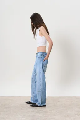 Jean denim straight landon de Magda en Pantalones para argentina