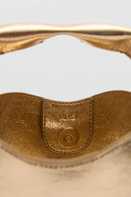 Cartera mano metalizada de Mango en Bolsos y Carteras para argentina