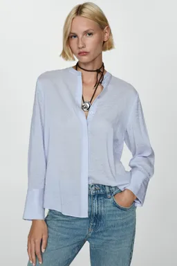 Camisa fluida rayas de Mango en Camisas para argentina