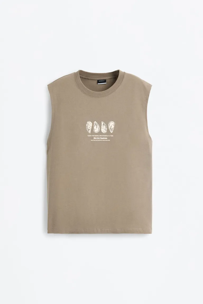 Remera musculosa estampada de Lefties en Remeras y Polos para argentina