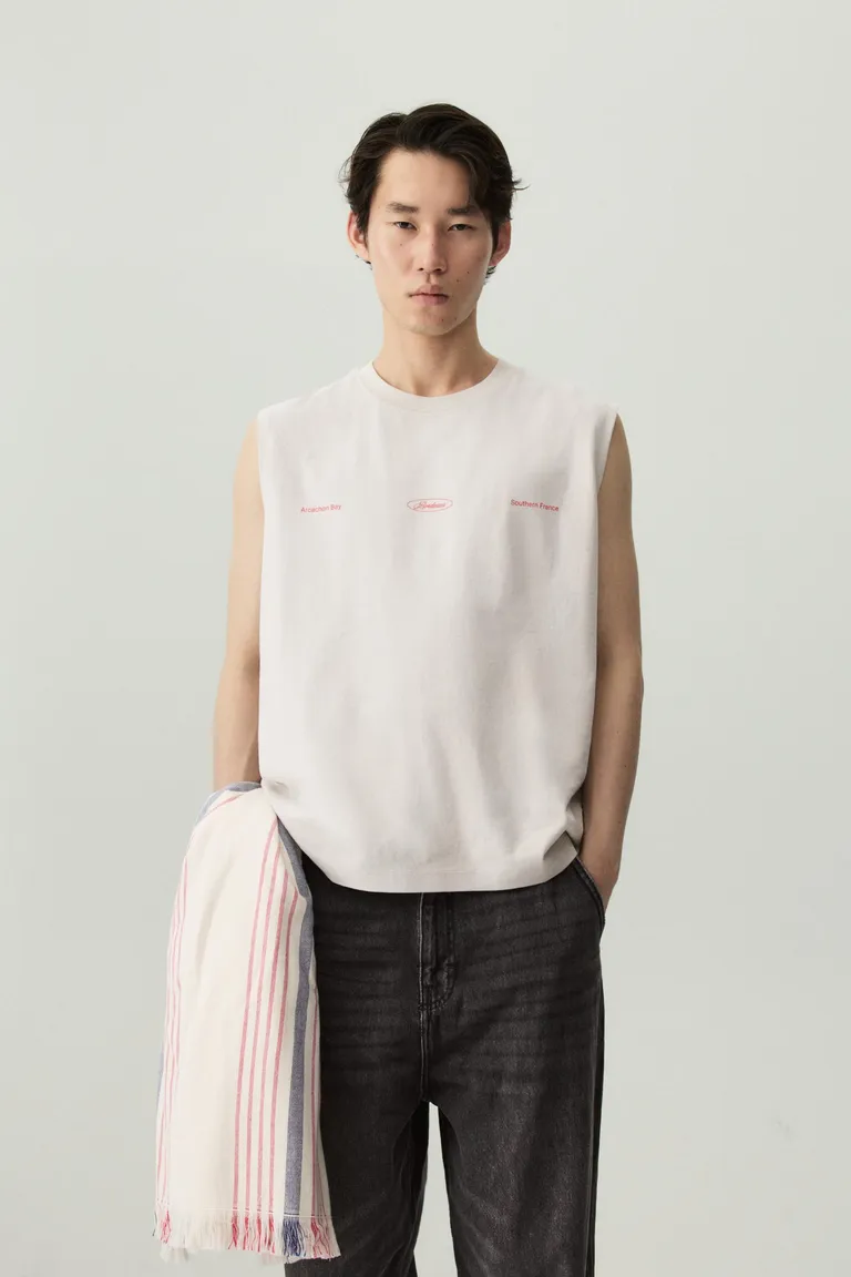 Remera musculosa estampada de Lefties en Remeras y Polos para argentina