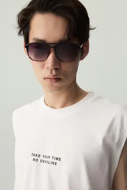 Remera musculosa estampada de Lefties en Remeras y Polos para argentina