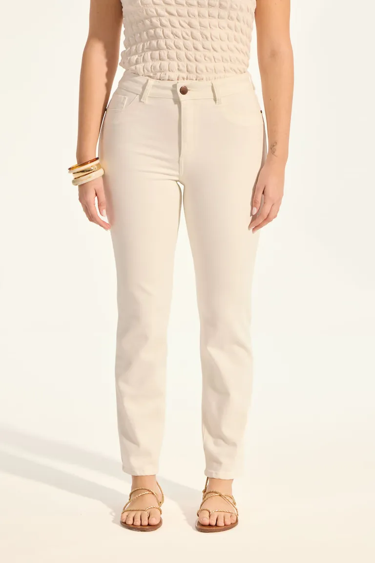 Pantalón de mezclilla slim de corte básico para mujer de Portsaid en Pantalones para argentina