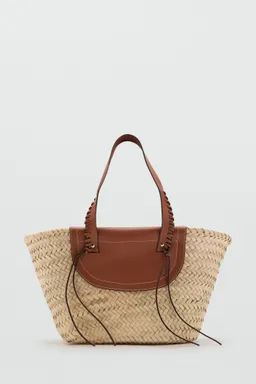 Bolso capazo fibra natural de Mango en Bolsos y Carteras para argentina