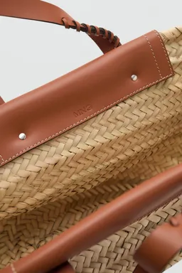 Bolso capazo fibra natural de Mango en Bolsos y Carteras para argentina