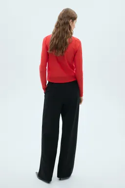 Jersey semitransparente cuello alto de Mango en Buzos y Sweaters para argentina
