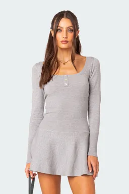 Mini vestido sylver tejido de Edikted en Vestidos para argentina