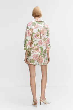 Shorts estampado floral de Mango en Shorts para argentina