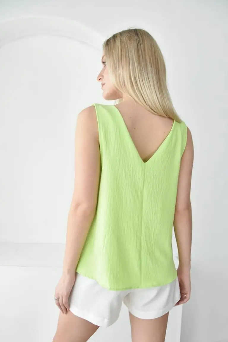 Musculosa con Frunce de Hesed en Tops para argentina