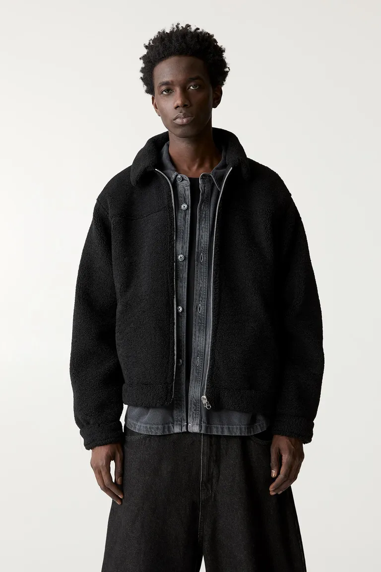 Campera corderito de Pull&Bear en Abrigos y Camperas para argentina