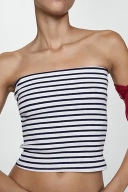 Top bandeau algodón de Mango en Tops para argentina
