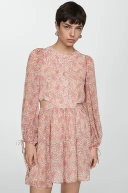 Vestido paisley con aberturas de Mango en Vestidos para argentina