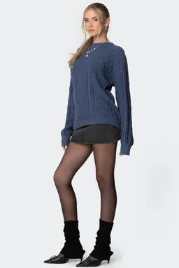 Sweater jessy oversize punto de Edikted en Buzos y Sweaters para argentina