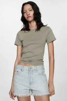 Shorts jean desflecados de Mango en Shorts para argentina