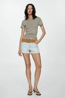Shorts jean desflecados de Mango en Shorts para argentina