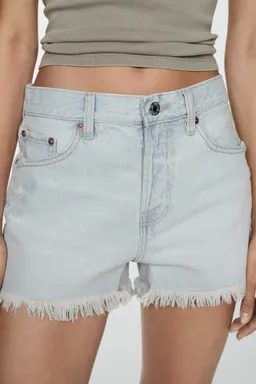 Shorts jean desflecados de Mango en Shorts para argentina